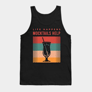 Drinking Gifts and Party Costumes for a Lover of Mocktails Tank Top